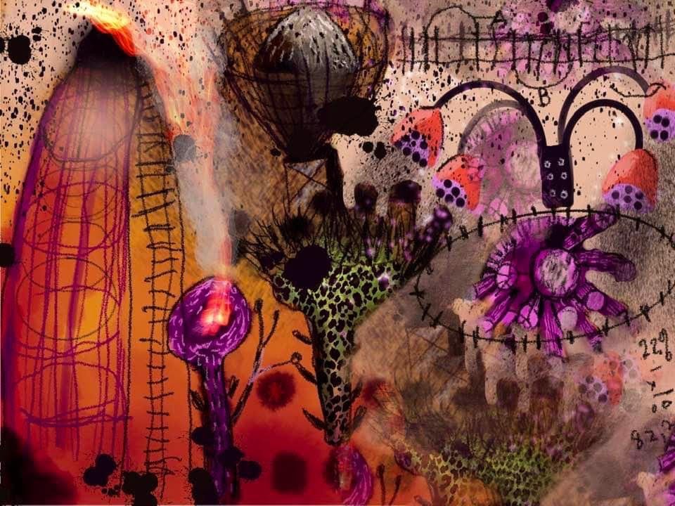 Griet van der Meulen - Actinide transuranic gardens 2